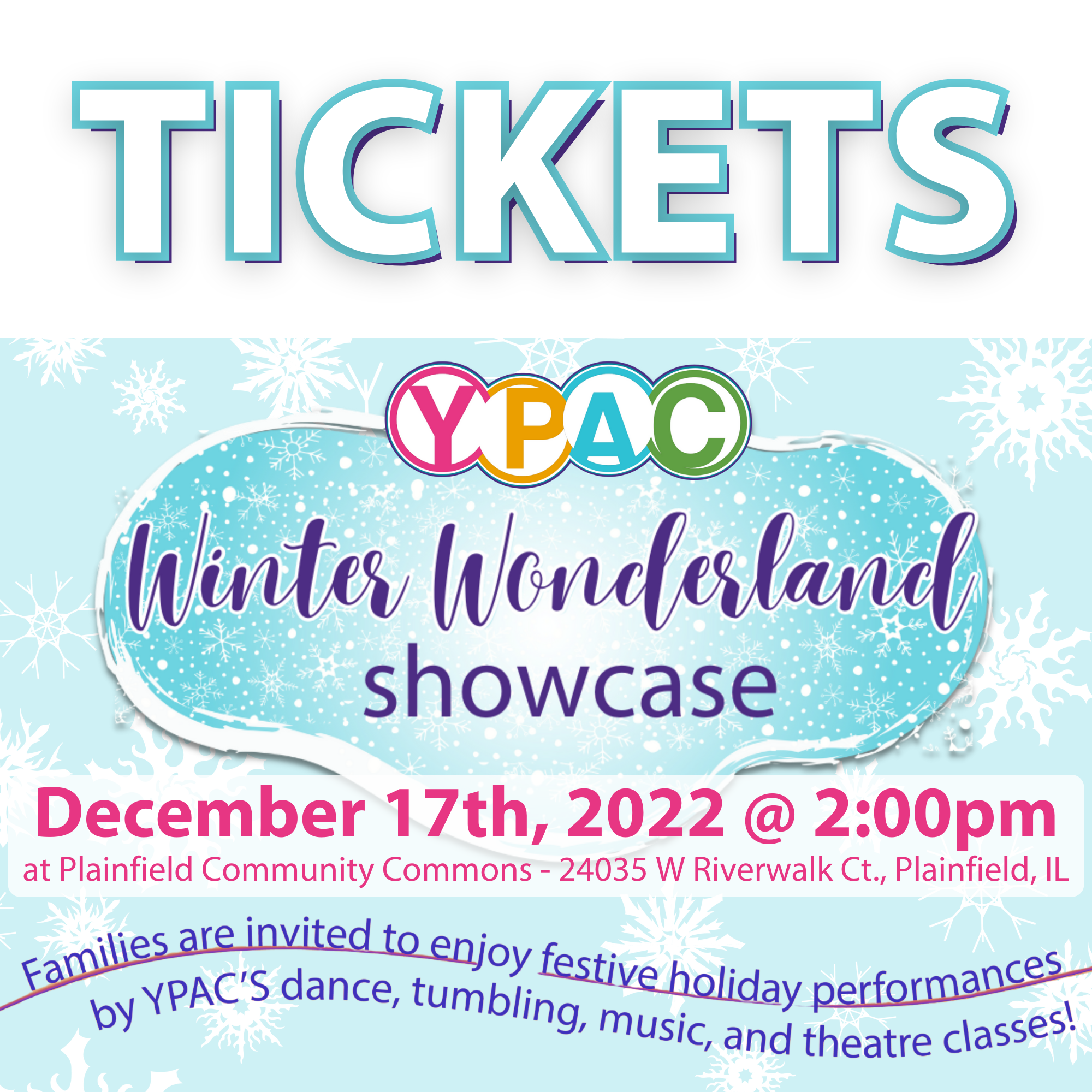 Winter Wonderland Tickets YPAC